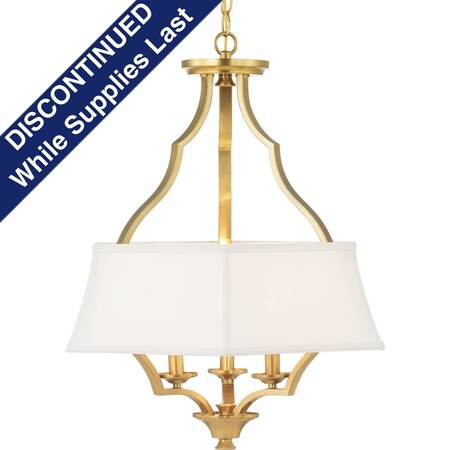Progress Lighting Carriage Hill Collection Three-Light Pendant P500166-109